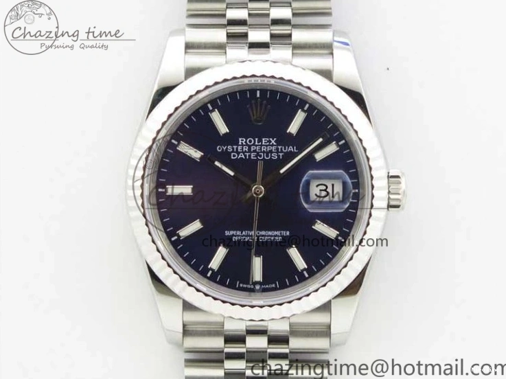MiroTime 0415 DateJust 36mm 126234 BP Maker 1:1 Best Edition 904L Steel New Version Blue Dial on Jubilee Bracelet DailyWear 3076